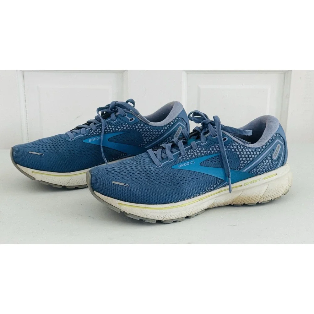 Brooks Ghost 14 Women's Size 9.5 Running Shoes‎ Sneakers Blue Purple 1203801B456